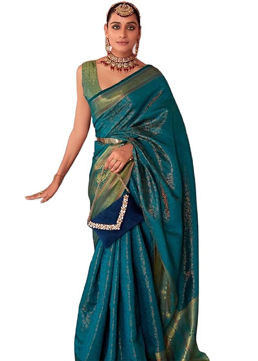 Women's kanjivaram banarasi silk saree for Patola festival Wedding silk with rich pallu Design s
