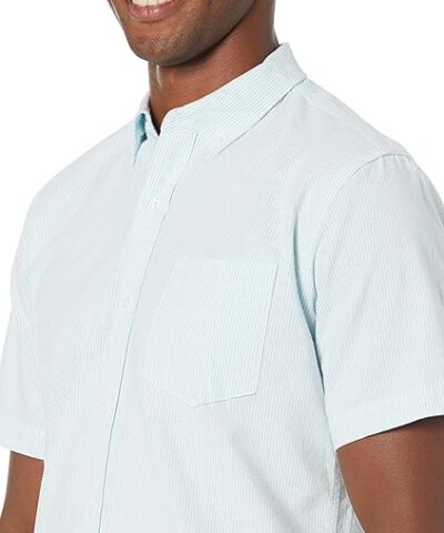 Men’s Regular-Fit Short-Sleeve Pocket Oxford Shirt