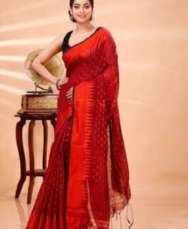 Handloom Bengal Tant Pure Cotton Saree