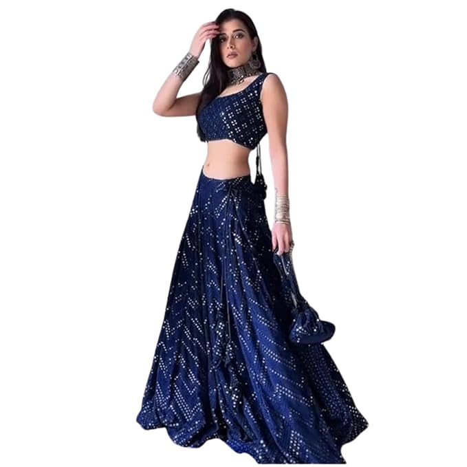 ?? ?MATIRIAL IN USE? : Heavy Satin| Blouse Fabric : Satin | Dupatta : Net | Inner: Satin. ?? ?MEASUR